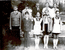 В первом ряду слева направо:Виталик Поперечный, Андрей Лопанов, Наташа Молчанова, Таня Дмитренко, Люда Косило. В верхнем ряду(стоят на скамейке): Саша Тертычный, Сергей Булавин, Лена Жерновая, Рита Барабаш